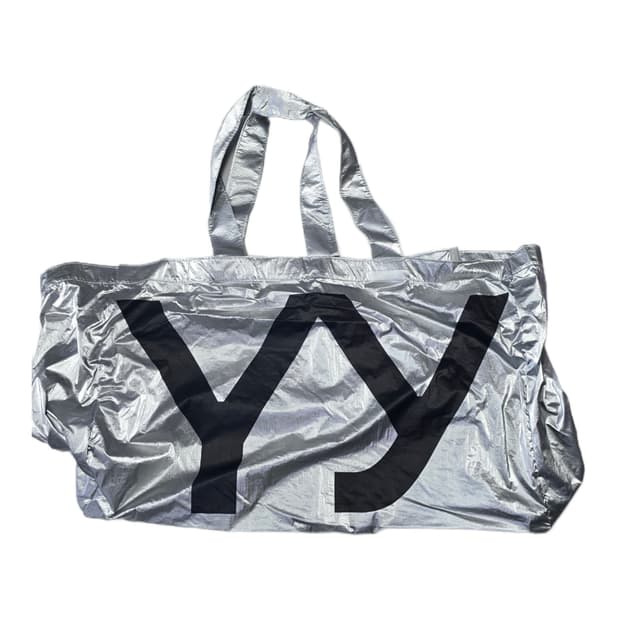 OPEN YY 실버 쇼퍼백
