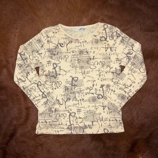 빈티지 롱슬리브