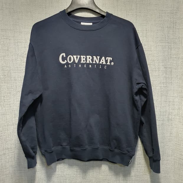 커버낫 남성 빅로고 맨투맨 