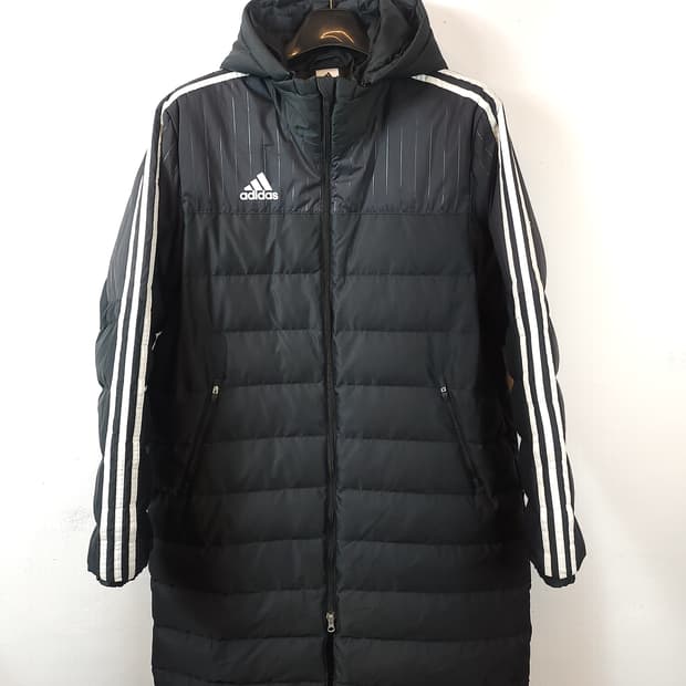 아디다스 climastorm 롱다운패딩 105 XL 새제품급