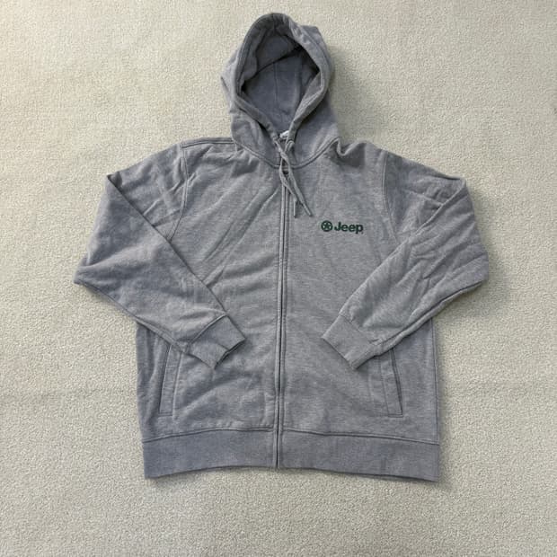[XXL] 지프 JEEP 그레이 후드집업 0115T1