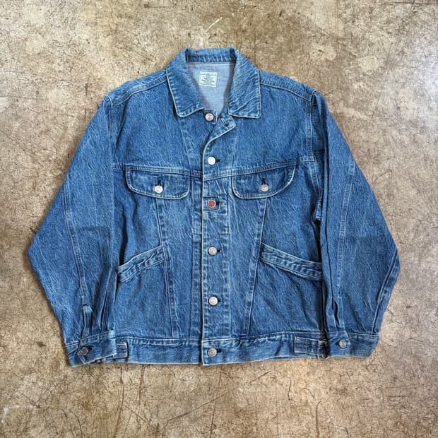90s 빅존 데님 트러커자켓