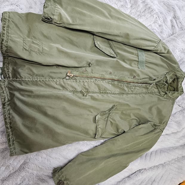 Og 미군M65 피쉬테일 s/r 개파카 내외피 