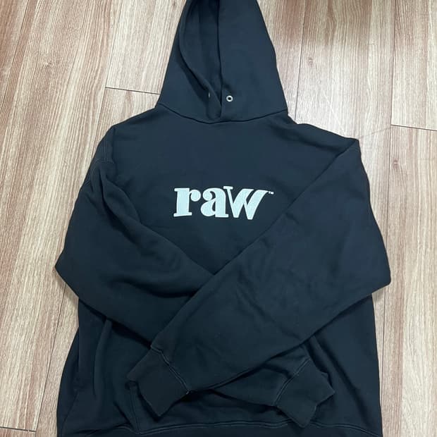 블라인드파일즈 Raw 로우 후드티 블랙 (1) 판매