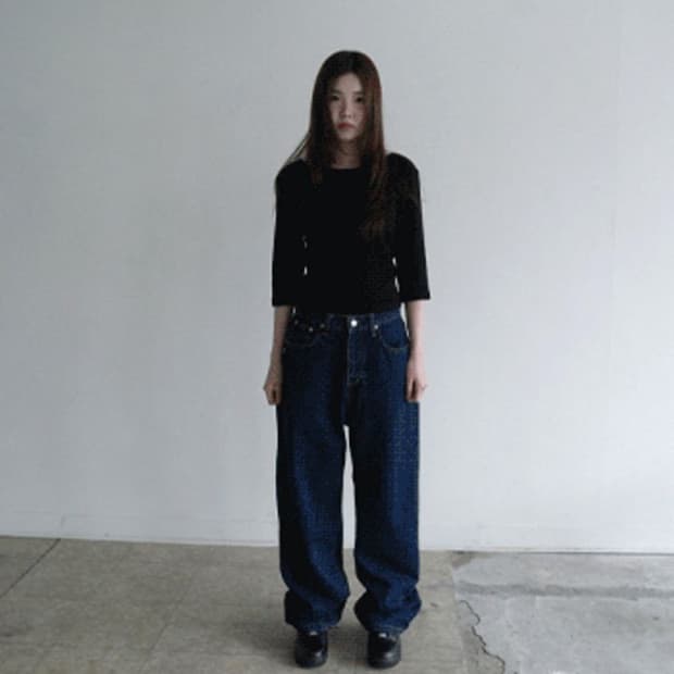 애프터먼데이 quarter boat-neck tee