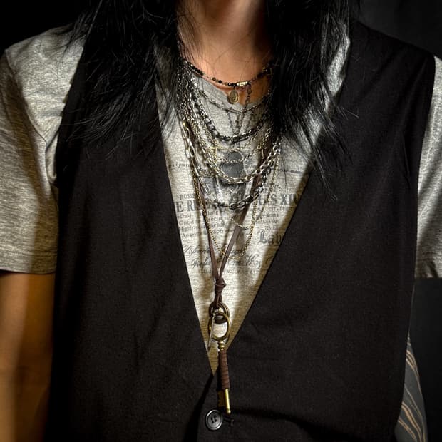 COMME CA ISM - Layered T-Shirt & Vest Se