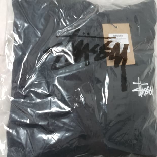 M) stussy 후드티 블랙