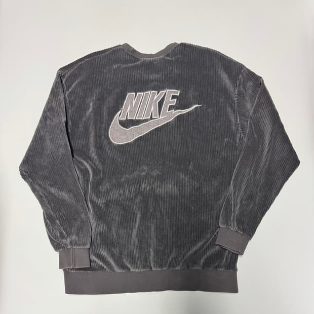 희귀!! 나이키 올드스쿨 90s 코듀로이 스웻 맨투맨 L ~ XL
