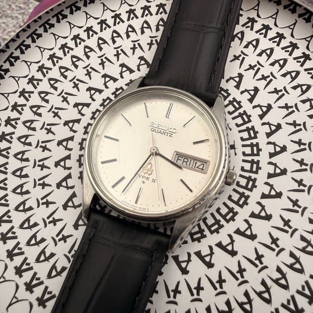 SEIKO 80s Type 2 빈티지 시계 (남녀공용 가능)
