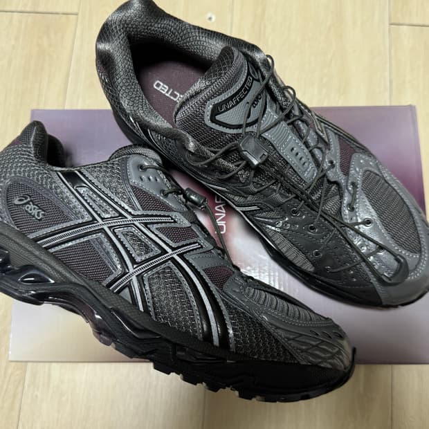 (275)아식스 X 언어펙티드 젤-님버스 10.1 - 건메탈:블랙