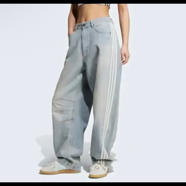 아디다스 데님팬츠 jx9212