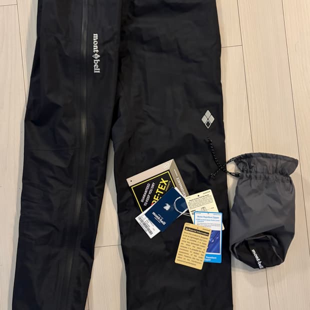 몽벨 레인팬츠 스톰크루저 풀집업 M (80)