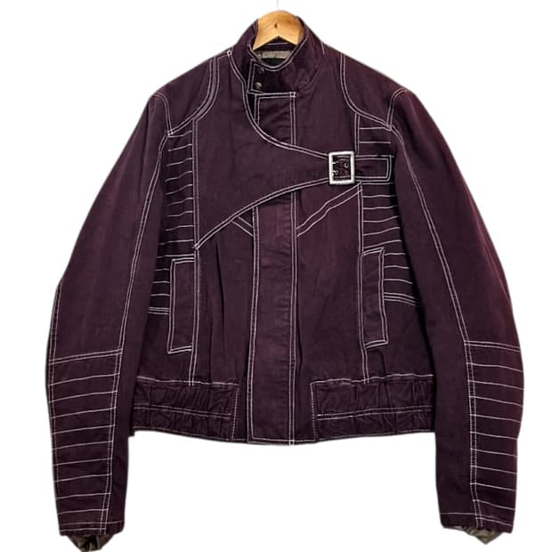 Cavalli 스티치 벨크로 자켓 