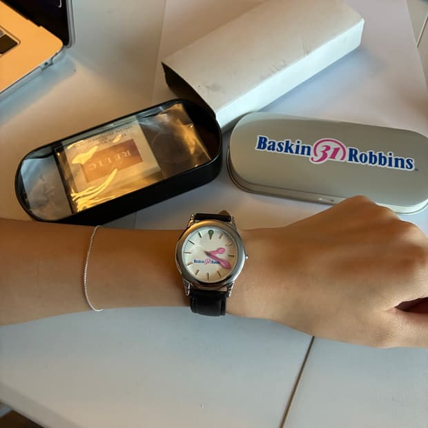 Baskin Robbins 31 watch 베스킨라빈스 시계