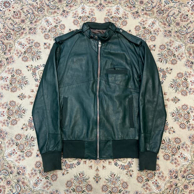 VTG 하이넥 램스킨 자켓