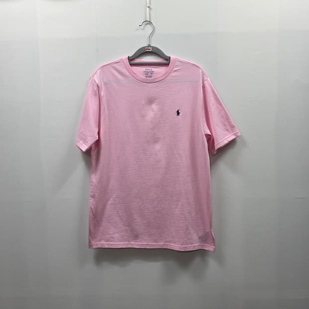 0198 폴로 랄프로렌 핑크 반팔 티셔츠 170 공용