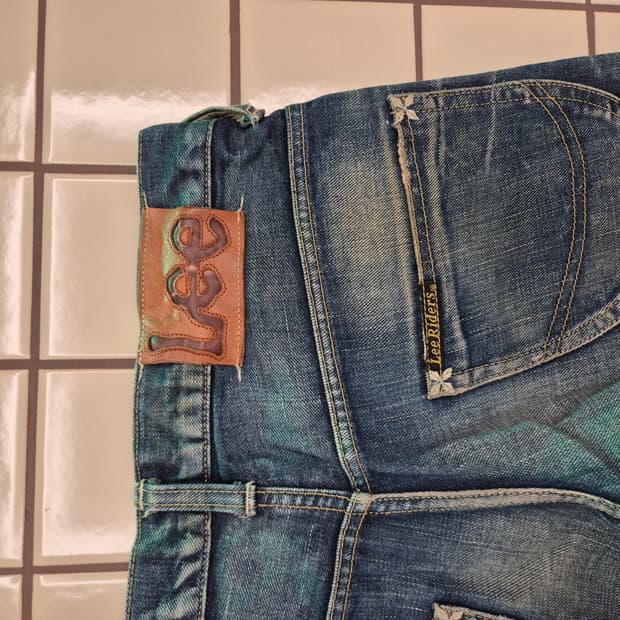 Lee 브랜드의 빈티지 라이더스 데님 팬츠