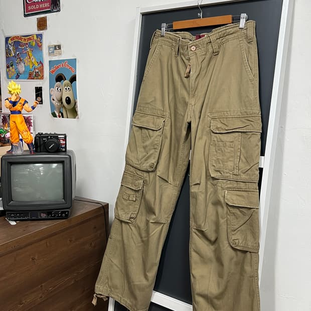 Amx 빈티지 멀티포켓 카고팬츠