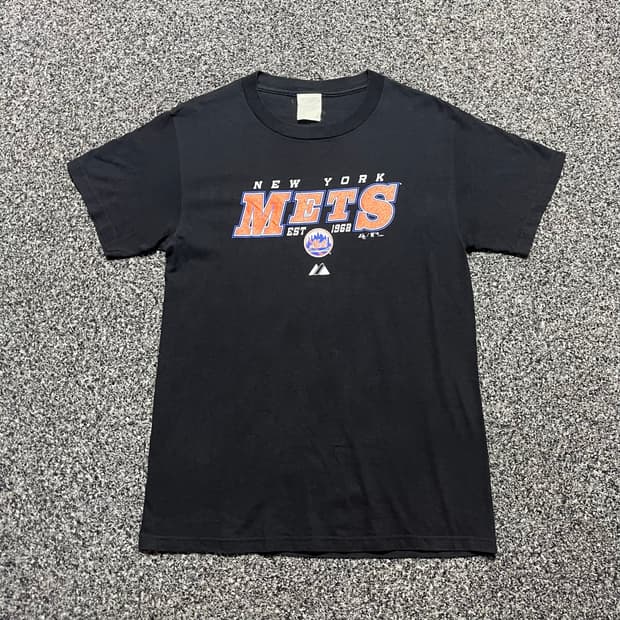 00s vintage t shirts 마제스틱 뉴욕메츠