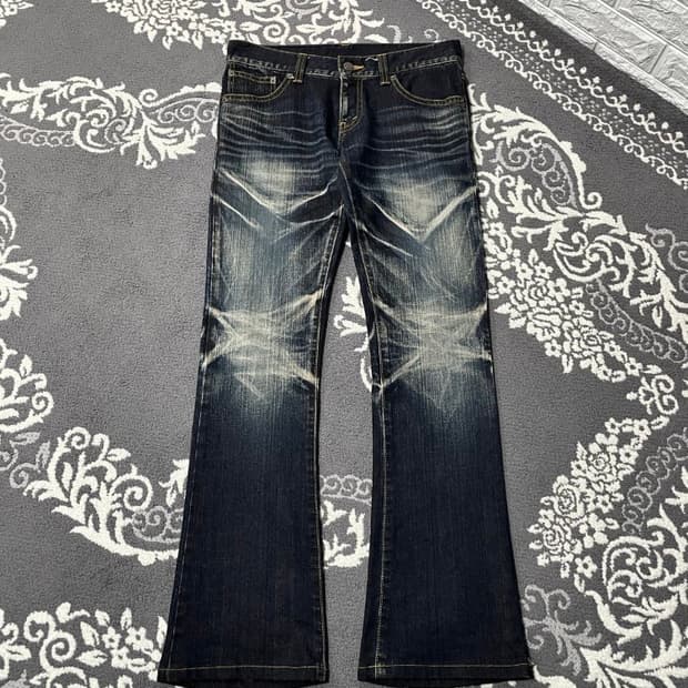 토네이도 마트 워싱 데님 팬츠