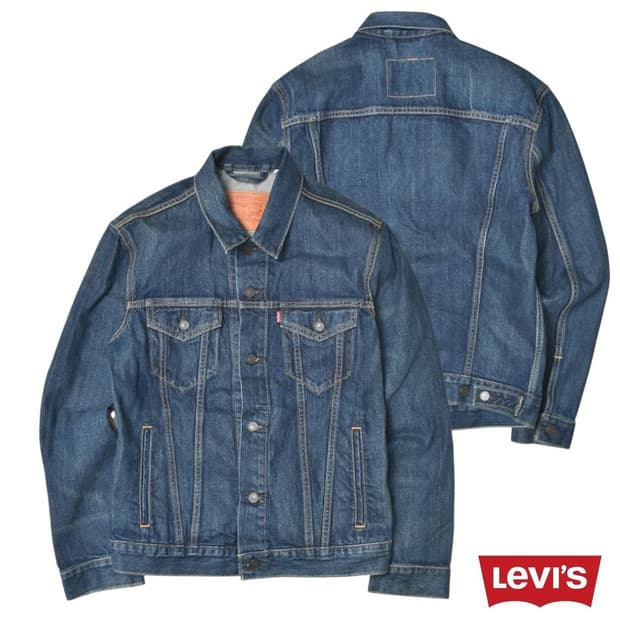 리바이스 데님 트러커 청자켓 M N1101