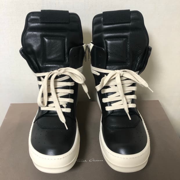 릭오웬스 16SS CYCLOPS 지오바스켓 모노크롬 LPO 36.5 