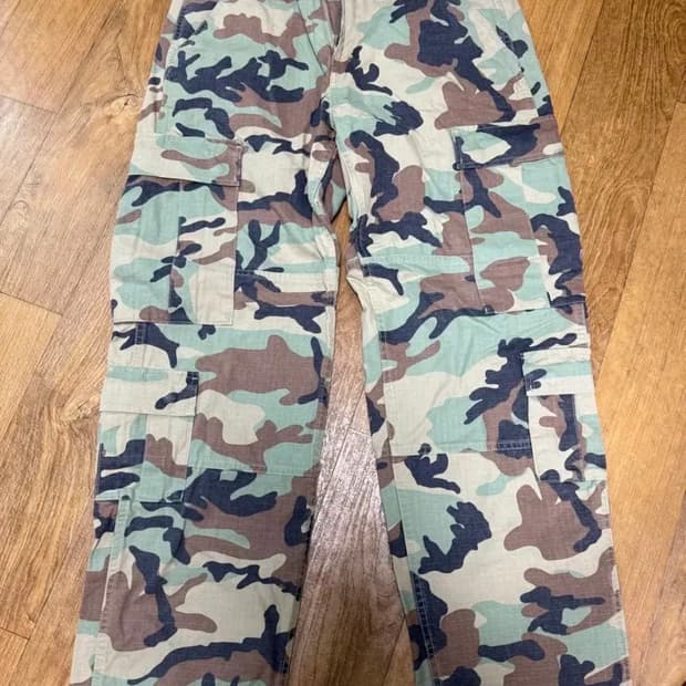 (30)스투시 립스탑 서플러스 카고 팬츠 카모