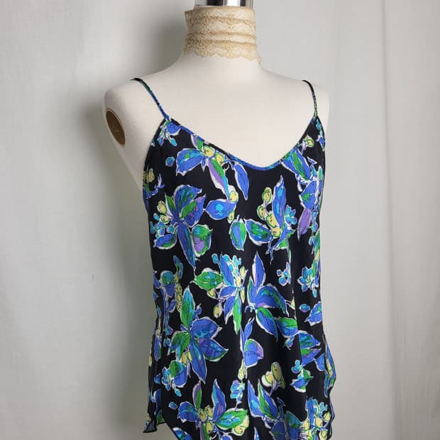 빈티지 수채화 슬립 이너 나시 캐미솔