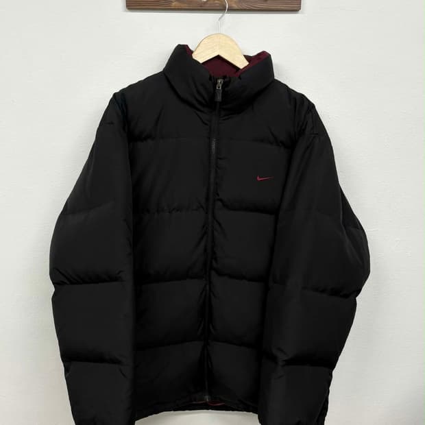[XL] 나이키 00s 뉴챔프 스우시 다운 푸퍼 패딩 자켓