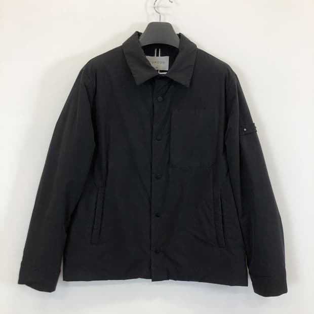 코모도 패딩셔츠 105 사이즈 스냅단추 