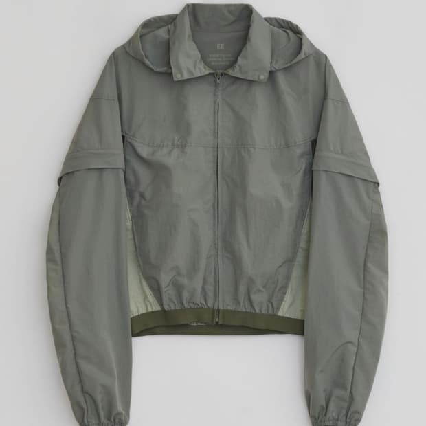 EE WOMEN'S NYLON MESH WIND BREAKER