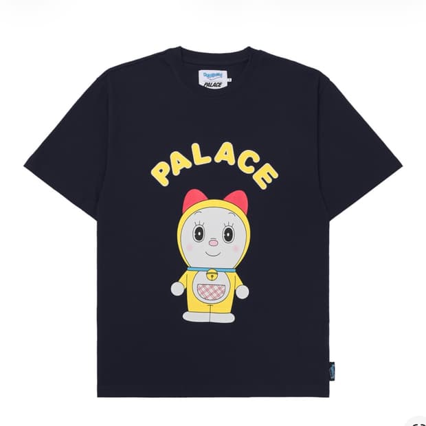 팔라스 x 도라에몽 반팔 네이비 M 