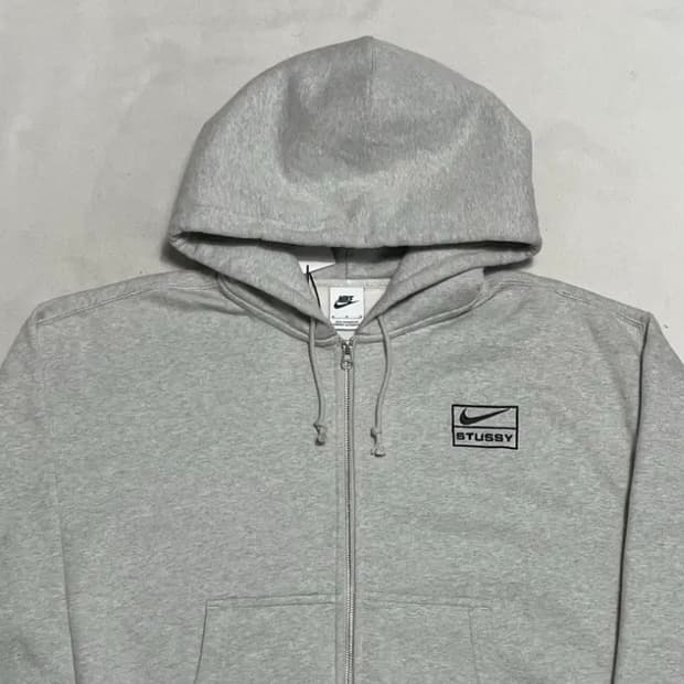 M 새상품 나이키X스투시 후드집업