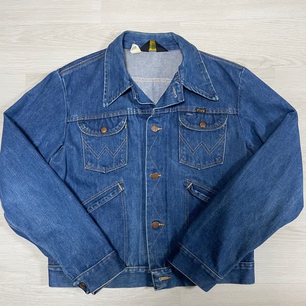 빈티지 랭글러 126mj 데님자켓