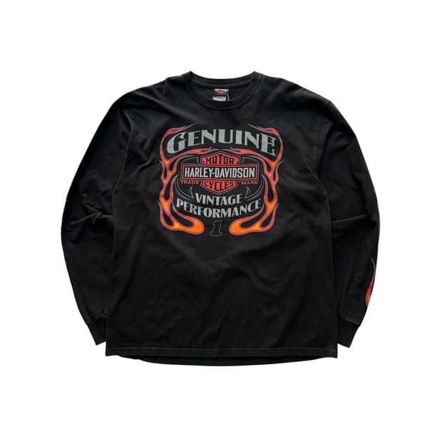 [105]할리 데이비슨 레드플레임 롱슬리브
