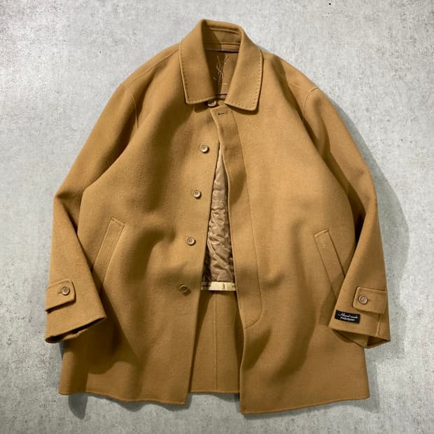 [L-XL] 90s YSL 입생로랑 울 캐시미어 코트