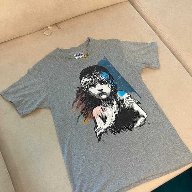 80s Hanes les miserable T shirts