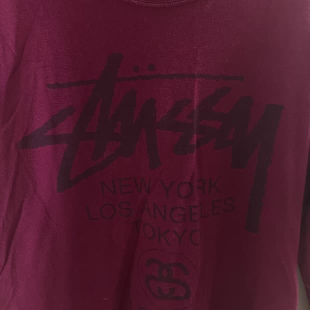 스투시 롱슬리브