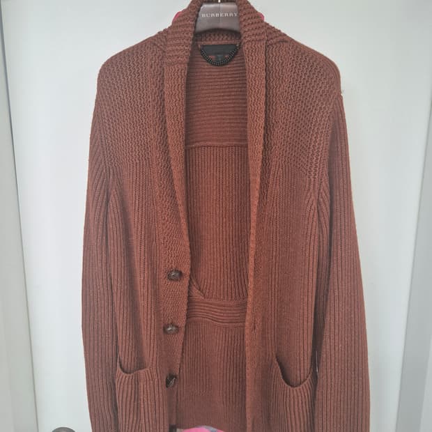 버버리프로섬 /헤비 가디건 /s