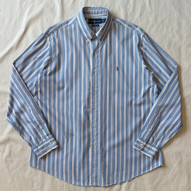 [XL/108-110] 폴로 랄프로렌 멀티 스트라이프 커스텀 핏 셔츠