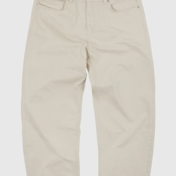 프리즘웍스 와이드 코튼 팬츠 L