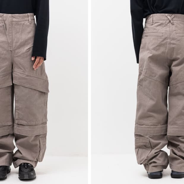 엔타이어스튜디오 하드 카고 팬츠 M