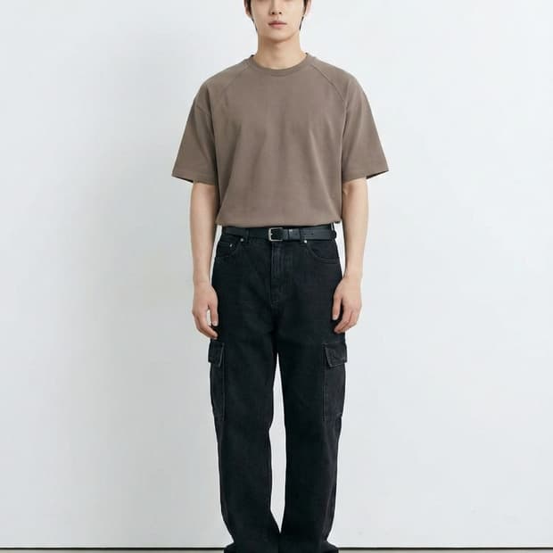 인사일런스 코튼 반팔 티셔츠