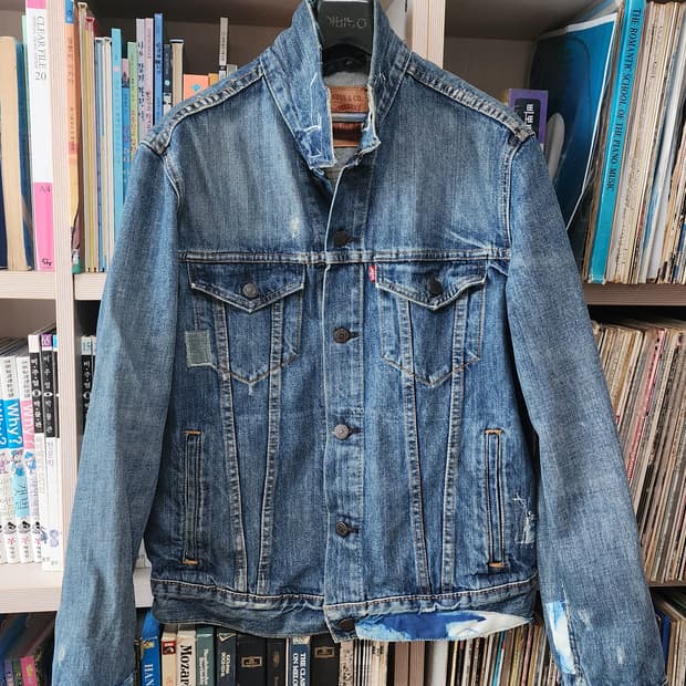 리바이스 데님 트러커 자켓