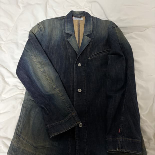 리바이스 엔지니어드 진 청자켓 XL