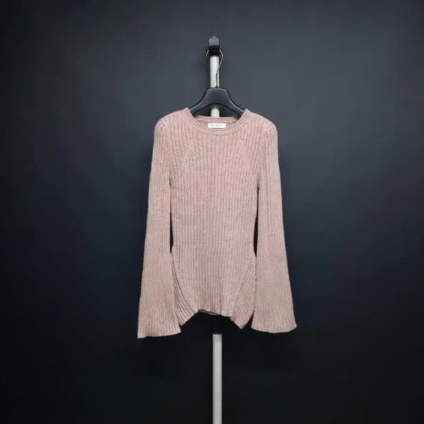 미샤  MICHAA 앙고라 울 골지 니트 55.44