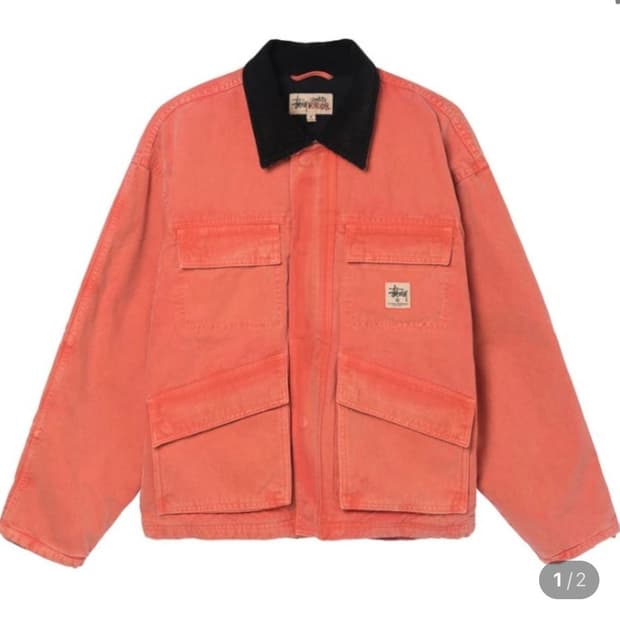 스투시 워시드 자켓