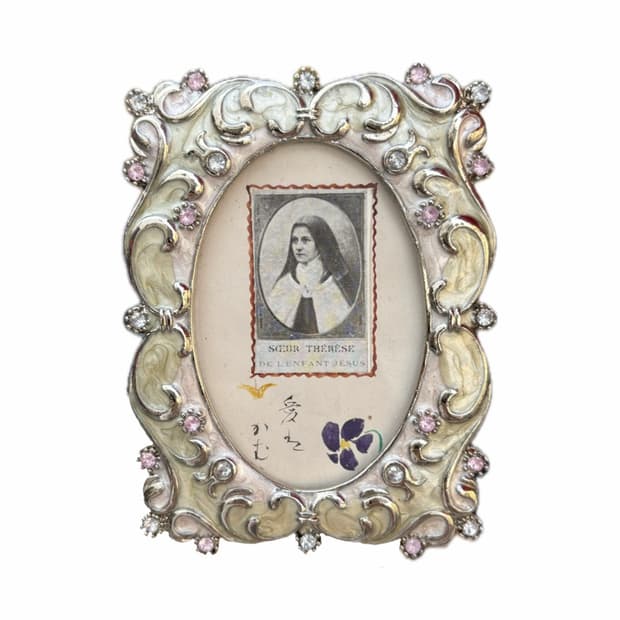 Enameled Mini Picture Frame(Japan 90s)