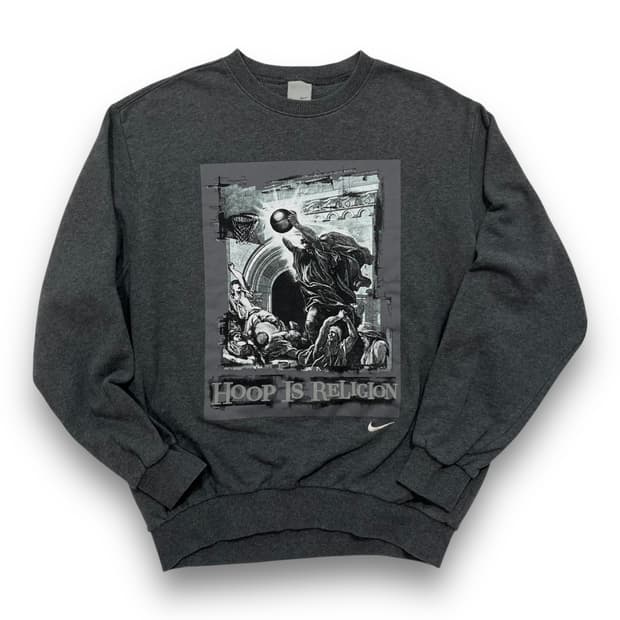 나이키 올드스쿨 HOOP IS RELIGION 덩크 맨투맨