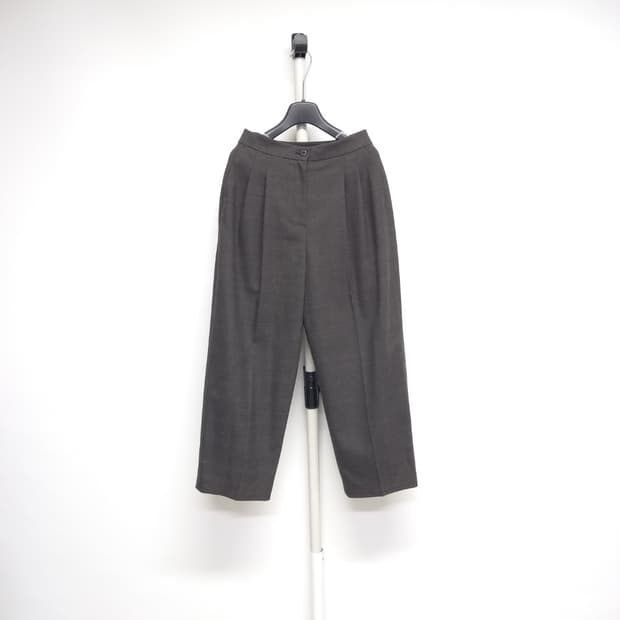 커밍스텝 춘추 하이웨스트 핀턱팬츠 55